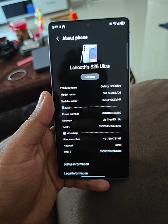 Samsung Galaxy S25 Ultra 5G (SM-S938B/DS)
