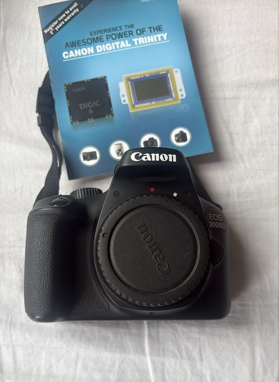 Canon EOS 3000D DSLR with EF-S 18-55mm IS II Kit Lens, photo 3