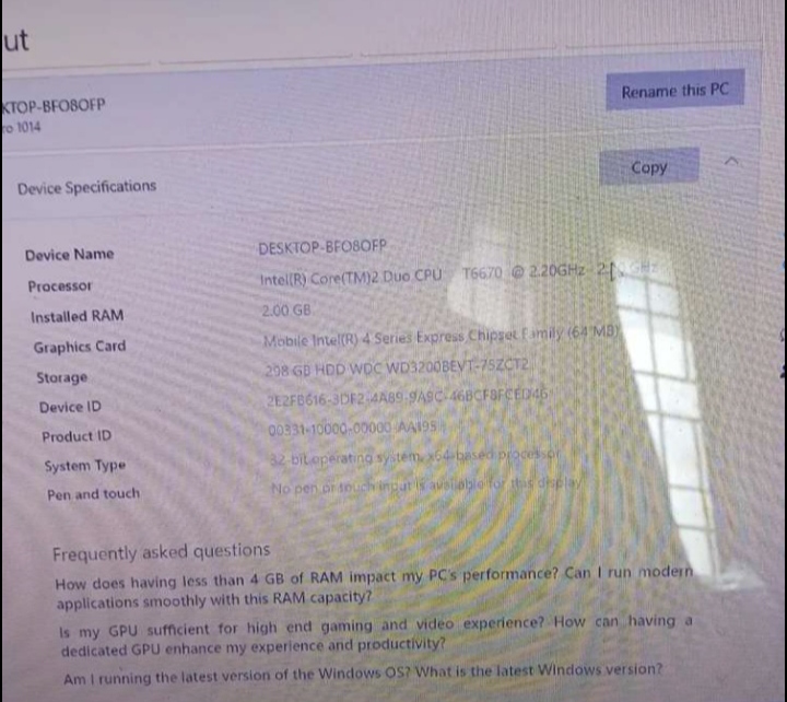 Dell Vostro Laptop, photo 2