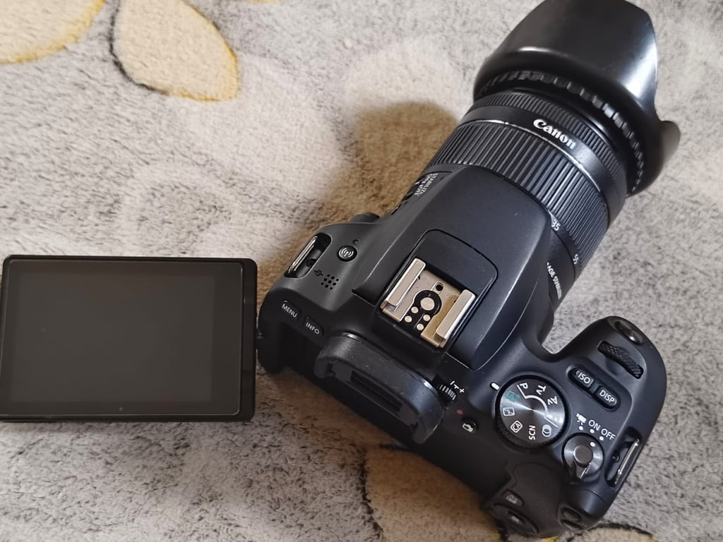 Canon EOS 200D DSLR Camera with EF-S 18-55mm IS STM Lens