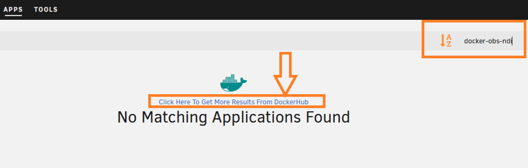 Dockerhub Search