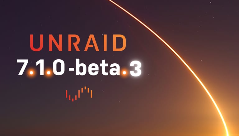Unraid OS 7.1.0-beta.3 Now Available