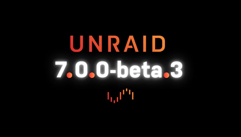 Unraid 7.0.0-beta.3 Now Available