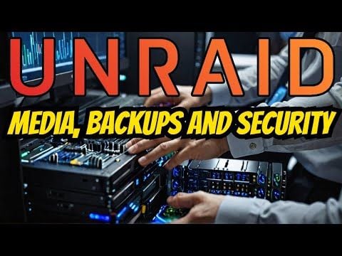 Unraid Media Server, Backups & Security Essentials thumbnail
