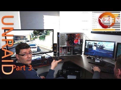 Unraid build - Part 3 - Virtual Machine gaming thumbnail
