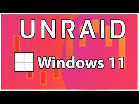 Unraid Windows 11 VM Set up for Gaming and Workstation thumbnail