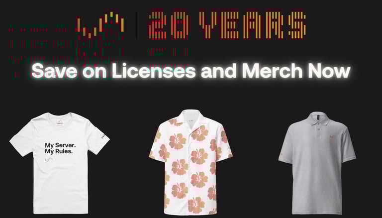 20 Years of Unraid OS—Celebrate, Save, and Win