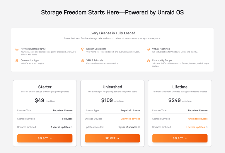 Meet the All-New Unraid Account App & Checkout Experience