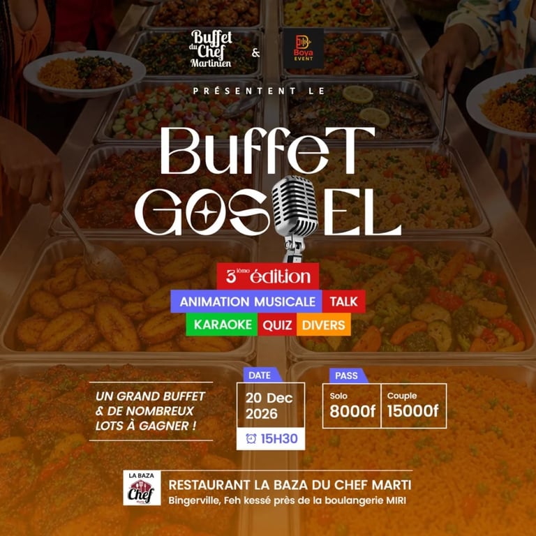 Buffet Gospel 3e édition 