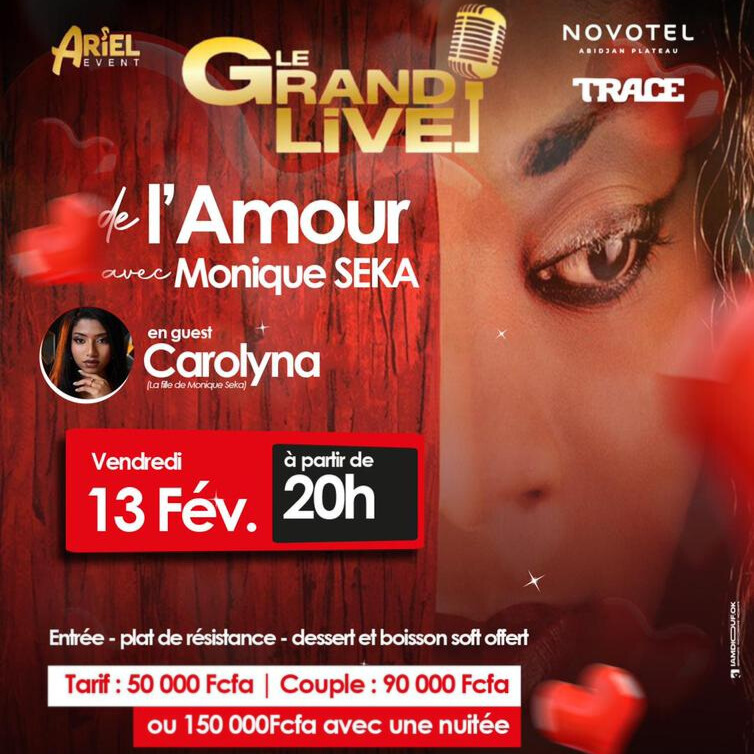 Le Grand Live de l'amour avec Monique Seka