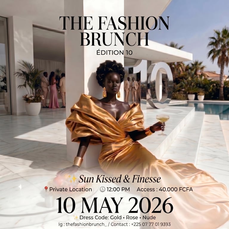 THE FASHION BRUNCH ÉDITION 10