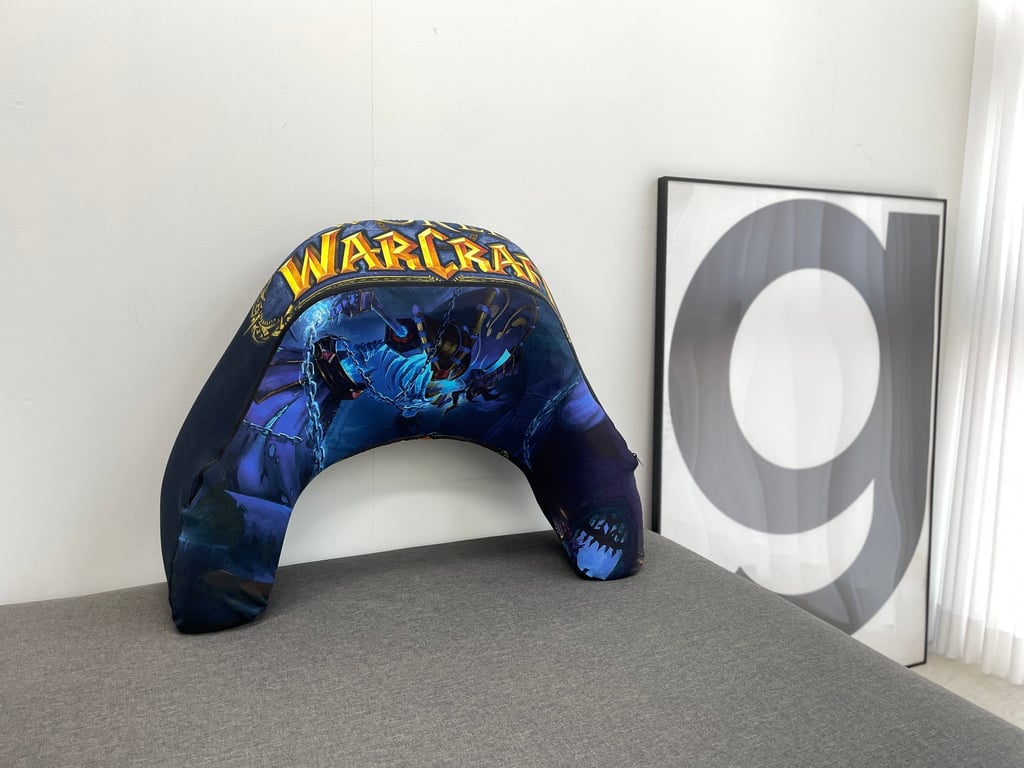 ゲームやリラクゼーションに最適なレベルアップクッションのインテリアコーディネート