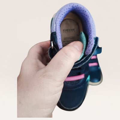 Geox Kids' Leather Sneakers