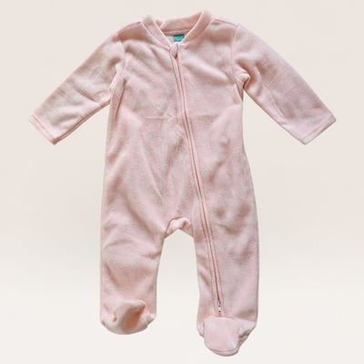 Fleece Footed Sleepsuit, 3-6 Months