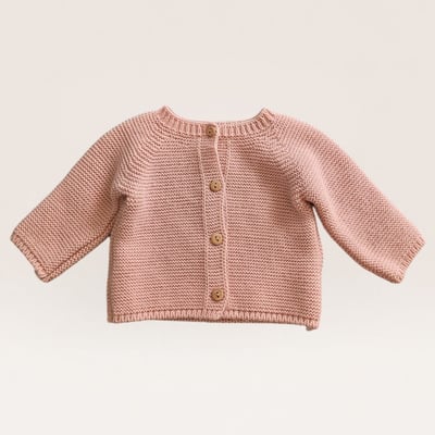 Knitted Baby Cardigan 0-3 m