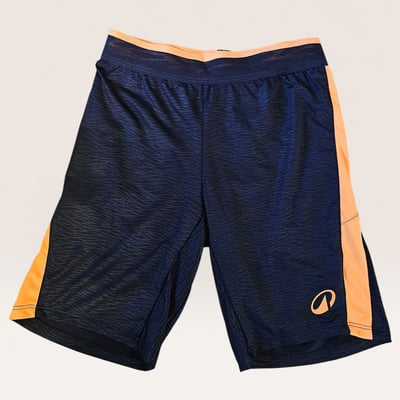 Athletic Shorts with Side Stripes