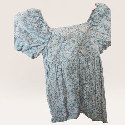 Primark Cares Floral Print Cotton Dress, 5-6 Yrs
