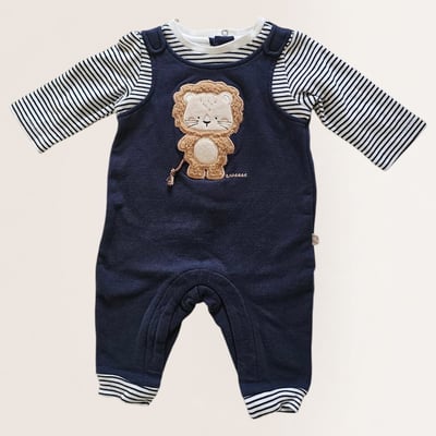 Baby Sleepsuit with Snap Buttons, 3-6 Months
