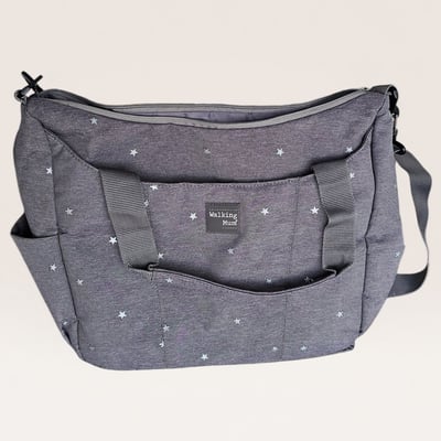 Walking Mum Diaper Bag with Star Pattern