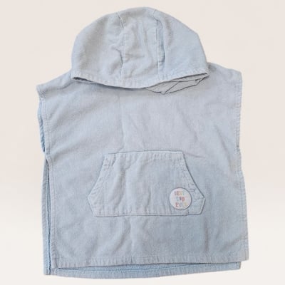 Hooded Terry Towel Poncho - Best Kid Ever