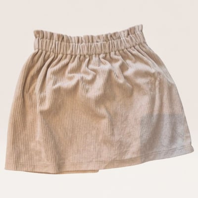 Ribbed Corduroy Mini Skirt