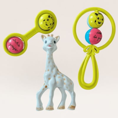 Sophie la Girafe Teether Set with Rattles