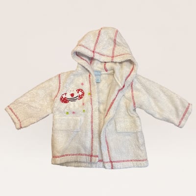 Baby Hooded Bathrobe 6m/68cm
