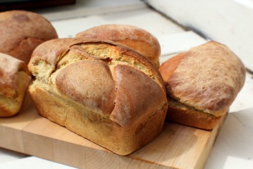 Homemade bread