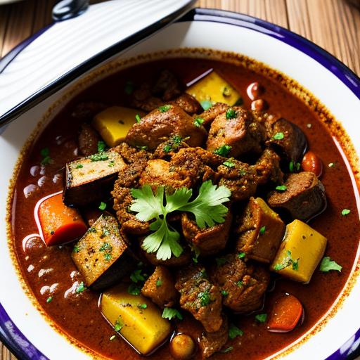 Moroccan Lamb and Eggplant Tajine Recipe Cultural Cuisine Quest