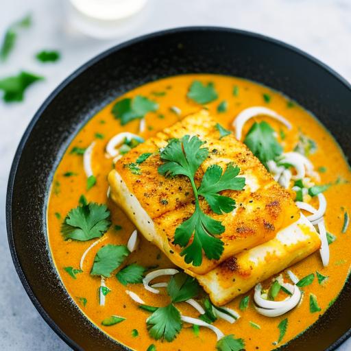 Healthy and Delicious: Try This Coconut Curry Cod Recipe Tonight!