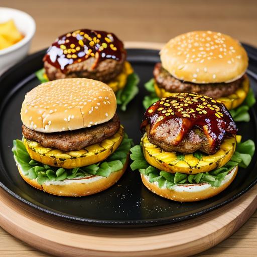 Upgrade Your BBQ Menu with These Mouthwatering Teriyaki Pineapple Pork Burgers