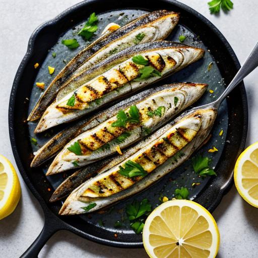Savor the Flavors of the Mediterranean with this Lemon Herb Grilled Sardines Recipe