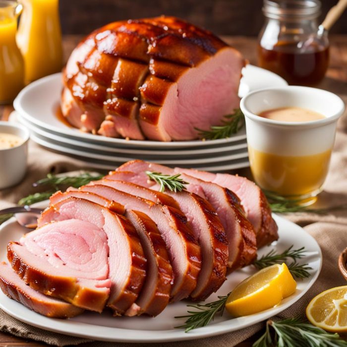Elevate Your Easter Brunch with this Irresistible Honey Mustard Glazed Ham Recipe