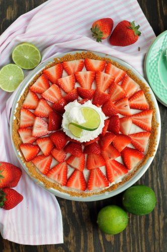 Strawberry pie