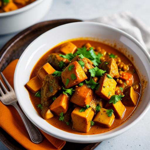 Spice Up Your Dinner Routine with This Mouthwatering Lamb and Sweet Potato Curry Recipe