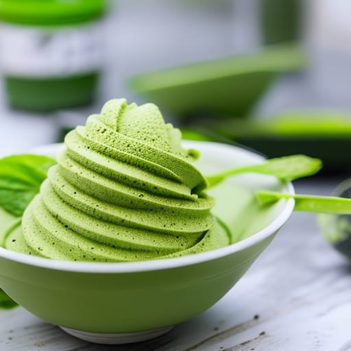 Creamy Matcha Green Tea Ice Cream