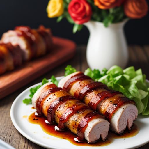 Elevate Your Dinner Game with this Bacon-Wrapped Stuffed Pork Tenderloin Recipe