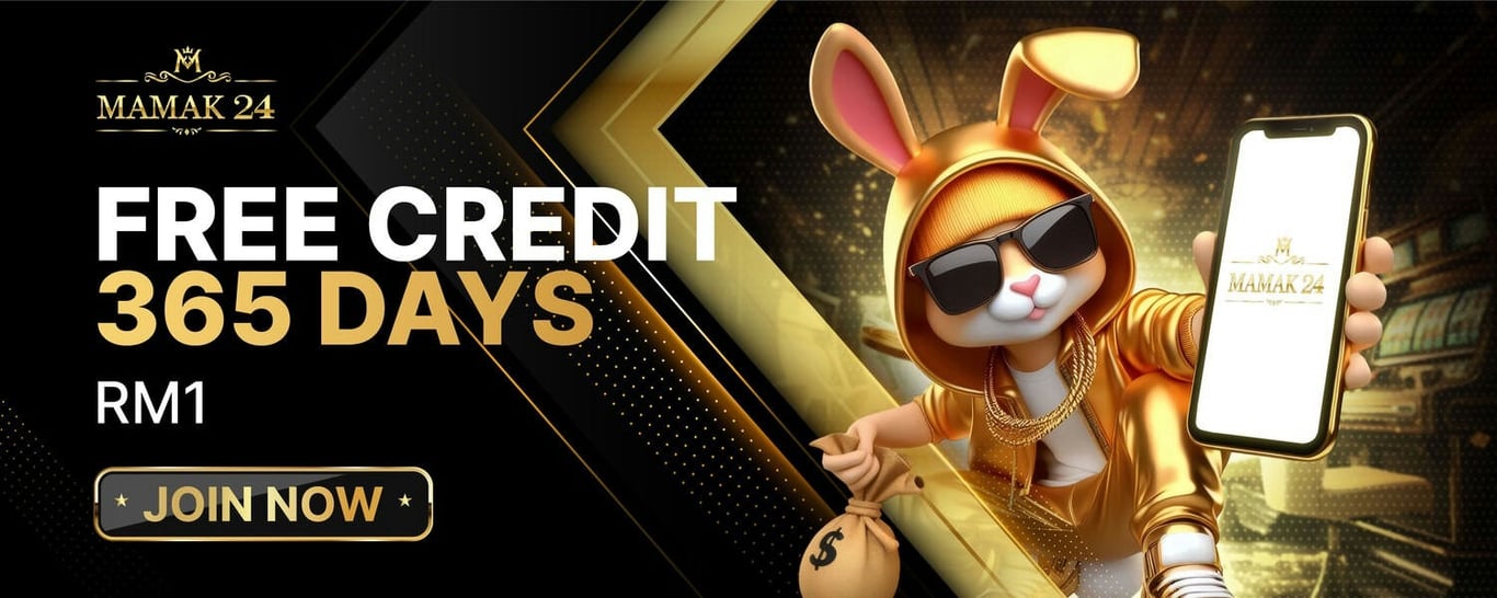 Mamak24 game selection interface