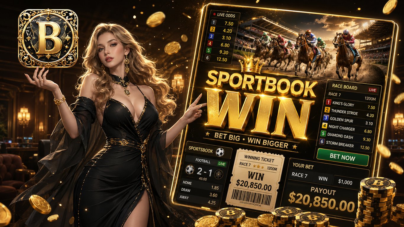 Win big with sportsbook betting.