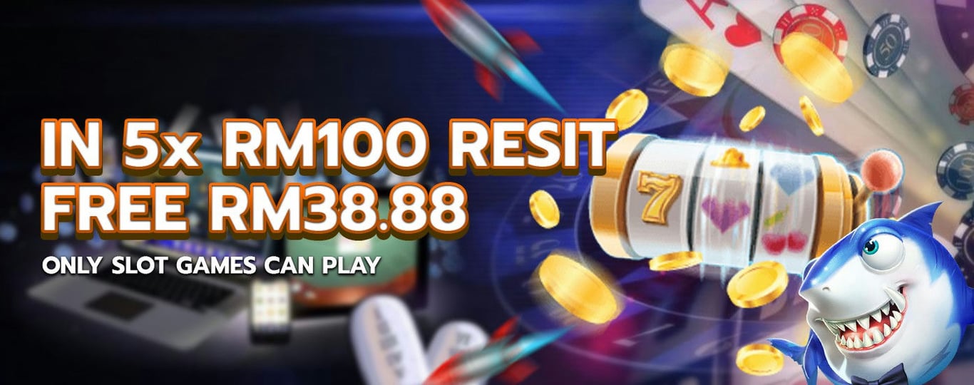 Free RM38.88 slot games!