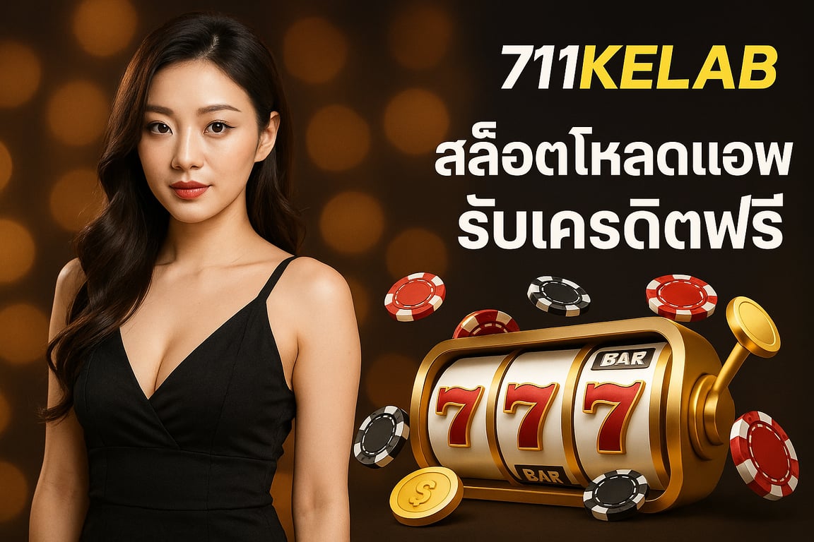 เว็บสล็อต711 platform overview showing slot games and interface