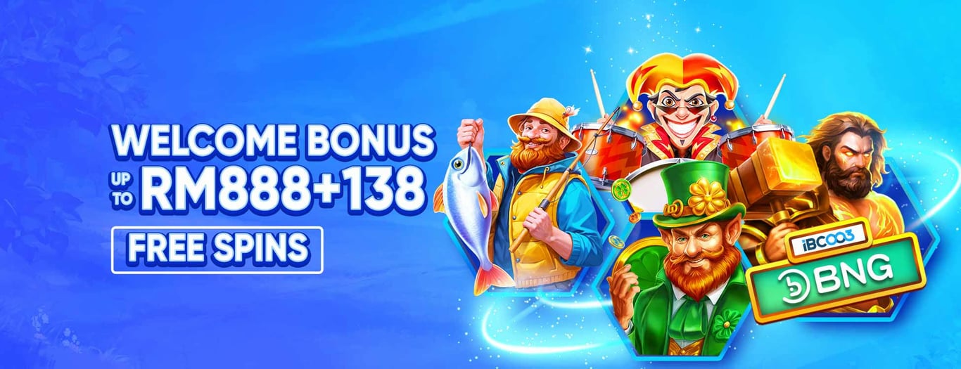IBC003 Banner Welcome bonus free spins. by ibc003.pro