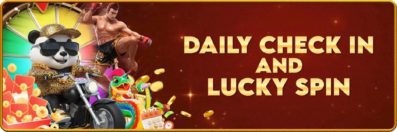 Daily check in for rewards.
