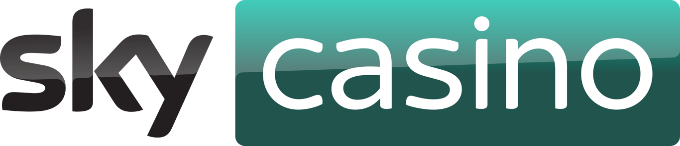 Skycasino Logo Sky casino offers exciting games. by skycasinos.net