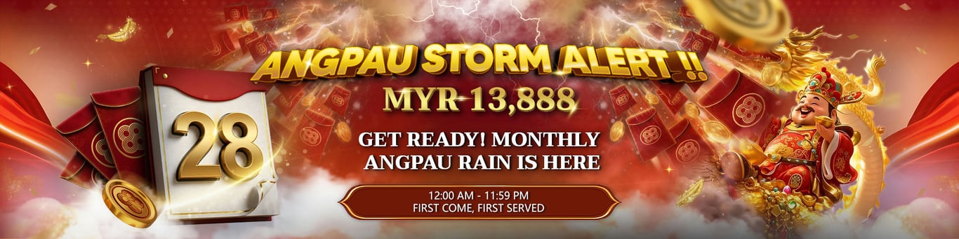 LV88 Banner Angpau storm alert MYR 13,888. by lv88my.org