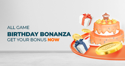 Birthday Bonanza, Get Bonus Now!
