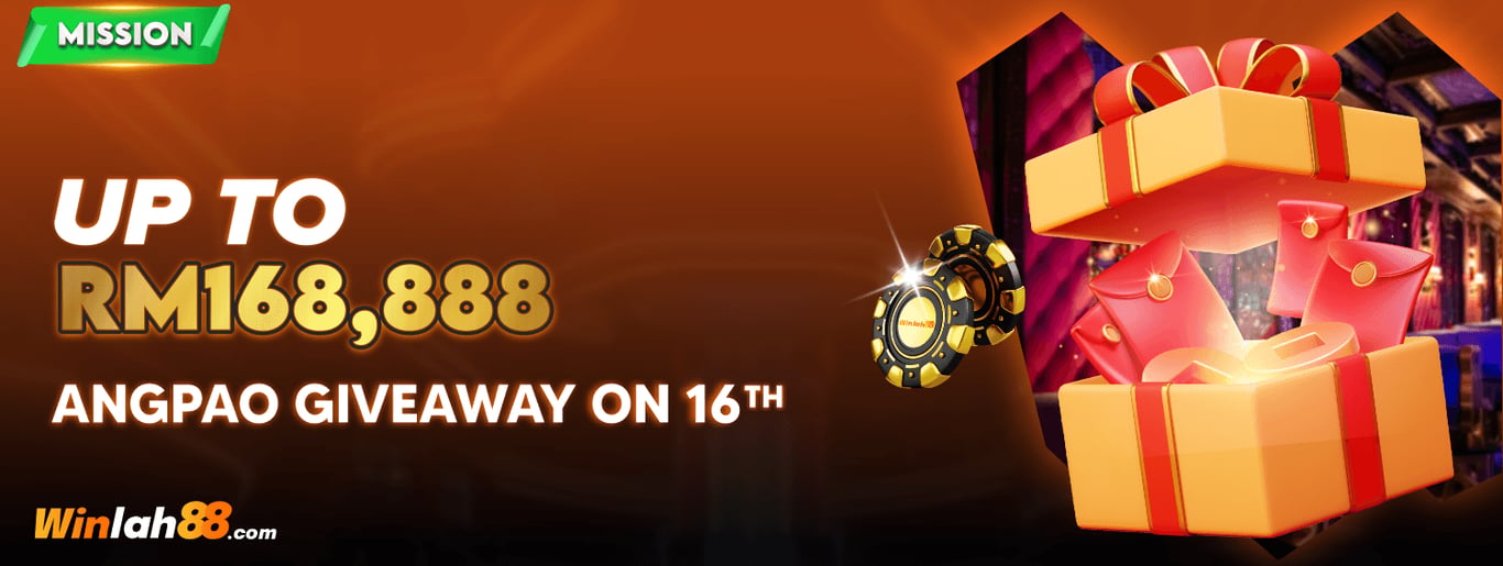 Angpao giveaway up to RM168,888.