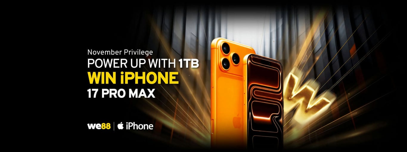 We88 Banner Win iPhone 17 Pro Max!