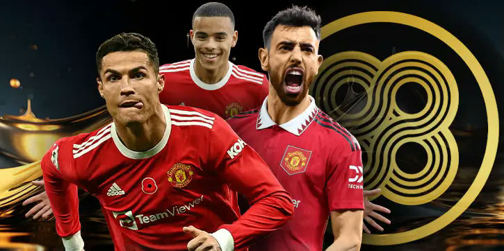 LV88 Banner Manchester United star players shine. by lv88my.biz