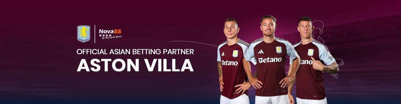Official Asian Betting Partner Aston Villa.